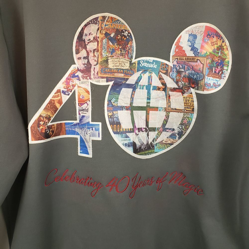 𝅺wdw Disney Resort Park 40th Anniversary Jacket - Picture 3 of 6